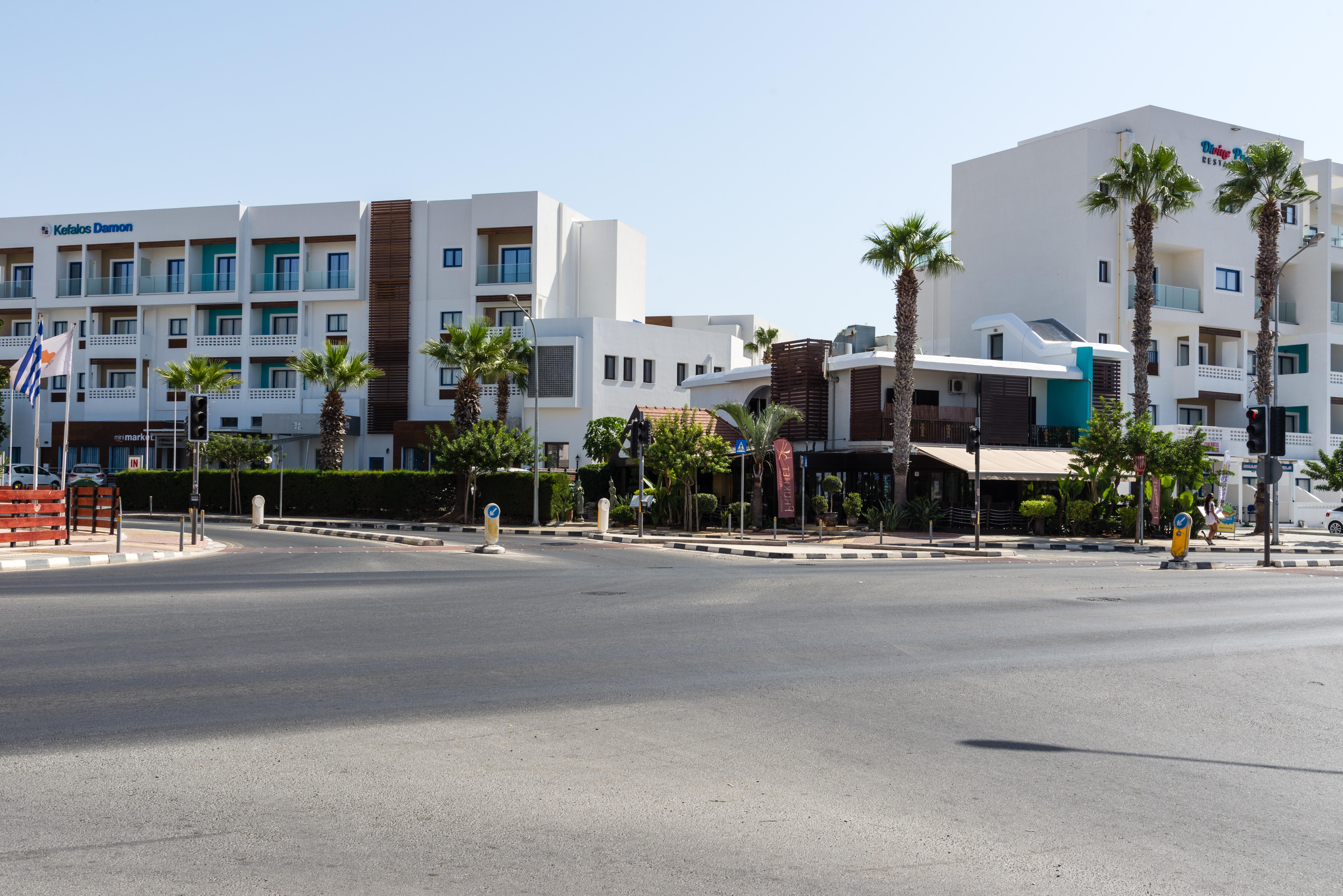Kefalos Damon Hotel Apartments Pafos Dış mekan fotoğraf
